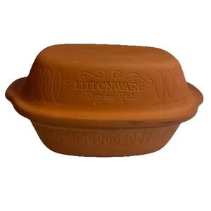 Littonware Terracotta Simmer Clay Pot Cooker Oven/Microwave Baking 849 Germany